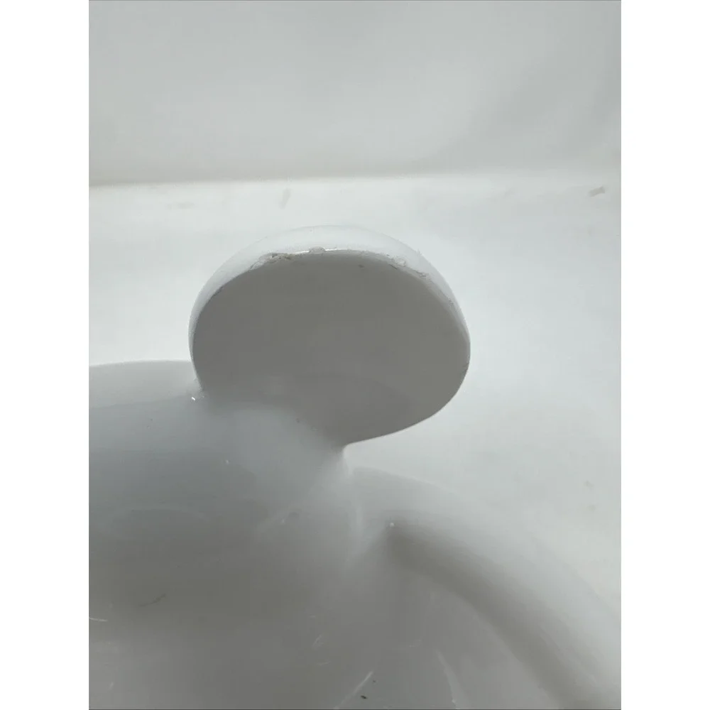 Disney Park MICKEY MOUSE White Soap Holder‎ And Cup Ceramic Bathroom